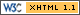 Valid XHTML 1.1!